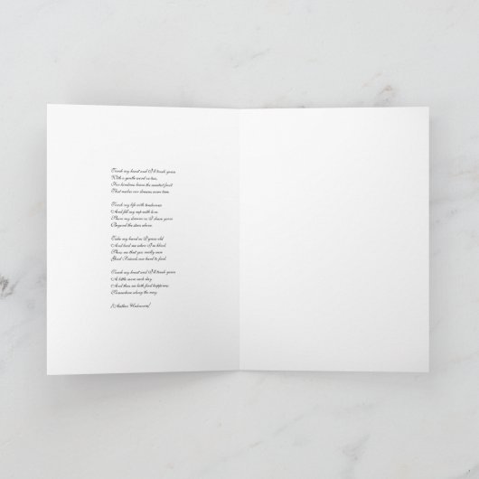 Lilies (aanpasbaar) kaart (Binnen)