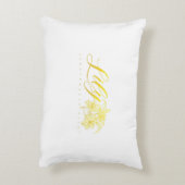 Lilies Accent Kussen (Achterkant (Verticaal))