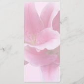 Lilies Arm in Arm Trouwmenu Menu (Achterkant)