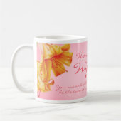 Lilies art "Wonderful Wife" oranje roze mok (Links)