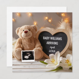 Lilies Baby aankondiging sociale media