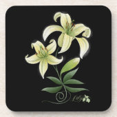 Lilies Bier Onderzetter (Voorkant)