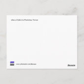 Lilies bij Calla Lily Plantation, Taiwan Briefkaart (Achterkant)