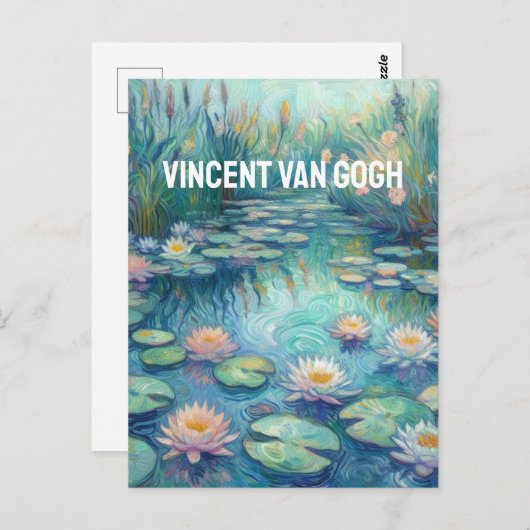 Lilies Briefkaart (Voorkant / Achterkant)