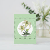 Lilies Briefkaart (Staand voorkant)