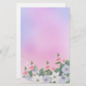 Lilies Briefpapier (Voorkant / Achterkant)