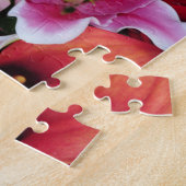 Lilies en rozen legpuzzel (Zijkant)
