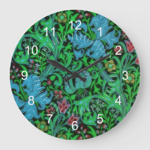 Lilies  Floral Pattern Grote Klok