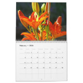 Lilies Flowers Healing Touch Calendar Floral Kalender (Feb 2026)
