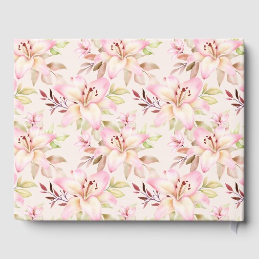 Lilies gastenboek (Achterkant)