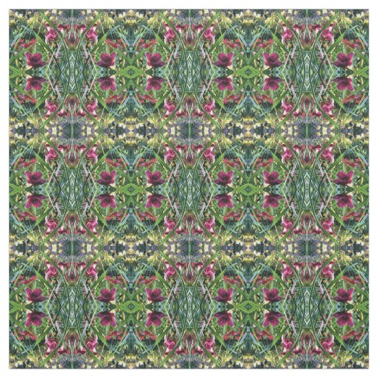 Lilies! geo 1,5 stof (Swatch)