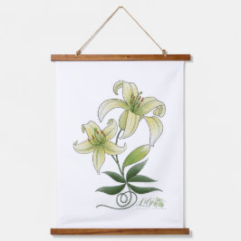 Lilies Hangend Wandkleed