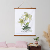 Lilies Hangend Wandkleed (Slaapkamer)