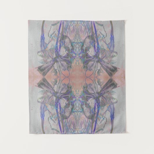 Lilies in de bosbouw (klein - detail) wandkleed (Voorkant)