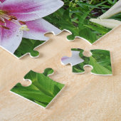 Lilies in het veld legpuzzel (Zijkant)