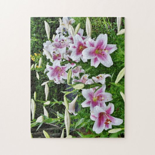 Lilies in het veld legpuzzel (Verticaal)