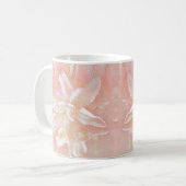 Lilies in roze fantasy koffiemok (Voorkant links)