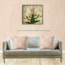 Lilies in roze fantasy