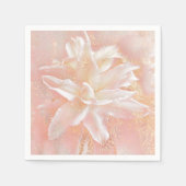 Lilies in roze fantasy servet (Voorkant)