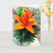 Lilies Kaart (Gele Bloem)