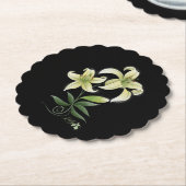 Lilies Kartonnen Onderzetters (Gekanteld)