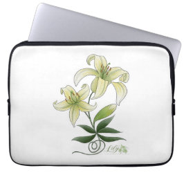 Lilies Laptop Sleeve