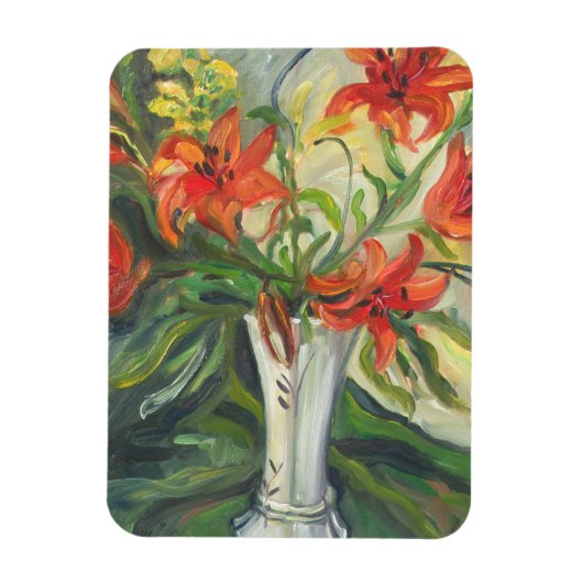 Lilies Magneet (Verticaal)