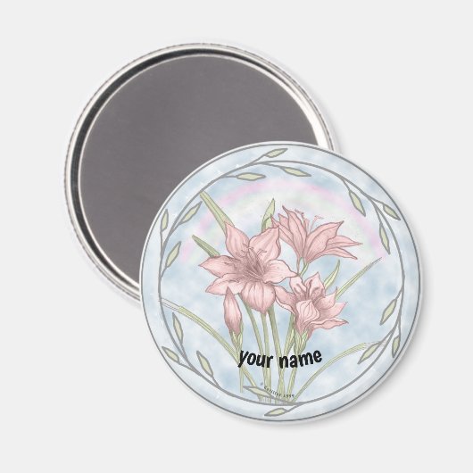 Lilies Magneet (Voorkant / Achterkant)