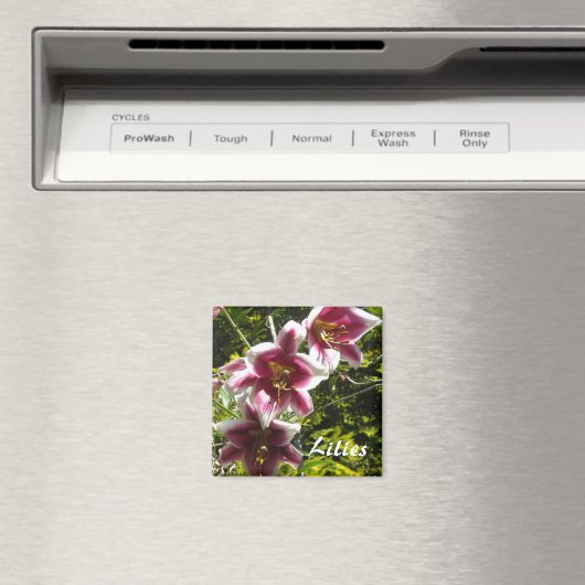 Lilies Magneet (Insitu (Vaatwasser))