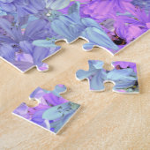 Lilies met bijen legpuzzel (Zijkant)