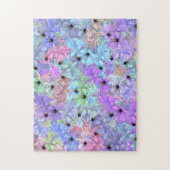 Lilies met bijen legpuzzel (Verticaal)