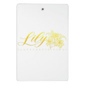 Lilies Mini Klembord (Achterkant)