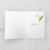 Lilies Moederdag Fotokaart, Mauve: Ieder van ons Kaart (Binnen)