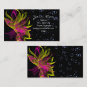 Lilies N' Bubbles Visitekaartje (Voorkant / Achterkant)