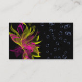 Lilies N' Bubbles Visitekaartje (Achterkant)