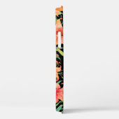 Lilies naadloos achtergrondpatroon. Case-Mate iPhone case (Achterkant / Rechts)