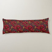 Lilies Nature Logeerkamer Decor Boho Memory Foam Lichaamskussen (Achterkant)