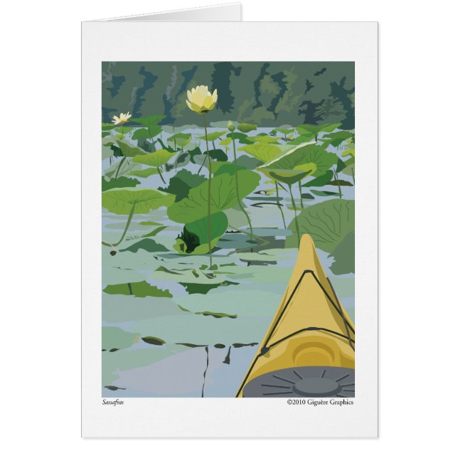 Lilies op de Sassafras (Voorkant)