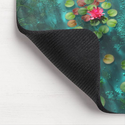 Lilies op de watermousepad muismat (Hoek)
