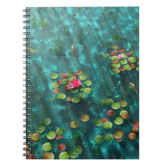 Lilies op het Notitieboek water (Voorkant)