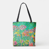 Lilies overal Canvas tas (Achterkant)