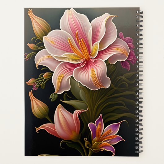 Lilies Planner (Achterkant)