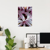 Lilies Poster (Thuiskantoor)