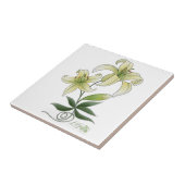 Lilies Tegeltje (Zijkant)
