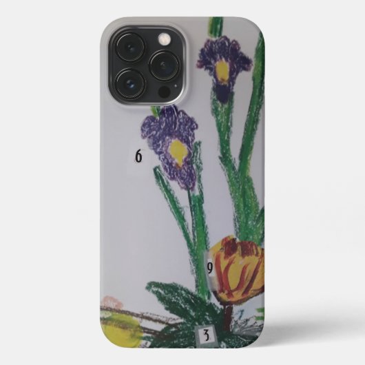Lilies Telefoon Case iPhone Hoesje (Achterkant)