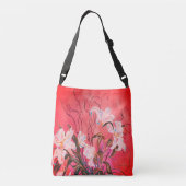Lilies van de doelsoort crossbody tas (Achterkant)