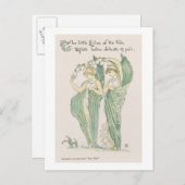 Lilies van de Vale uit Flora's Feast, 1901 (colo) Briefkaart (Voorkant / Achterkant)