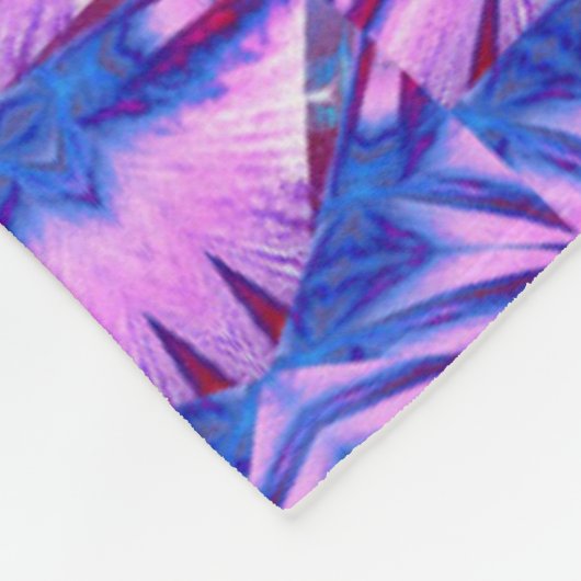 Lilies van de vallei 48 fleece deken (Hoek)