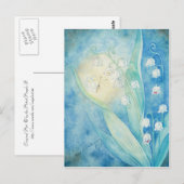 Lilies van de vallei Kunstkaarten Briefkaart (Voorkant / Achterkant)
