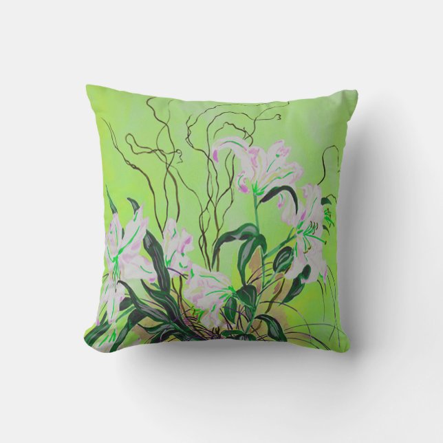 Lilies van het Sierkussen van bestemming (Voorkant)